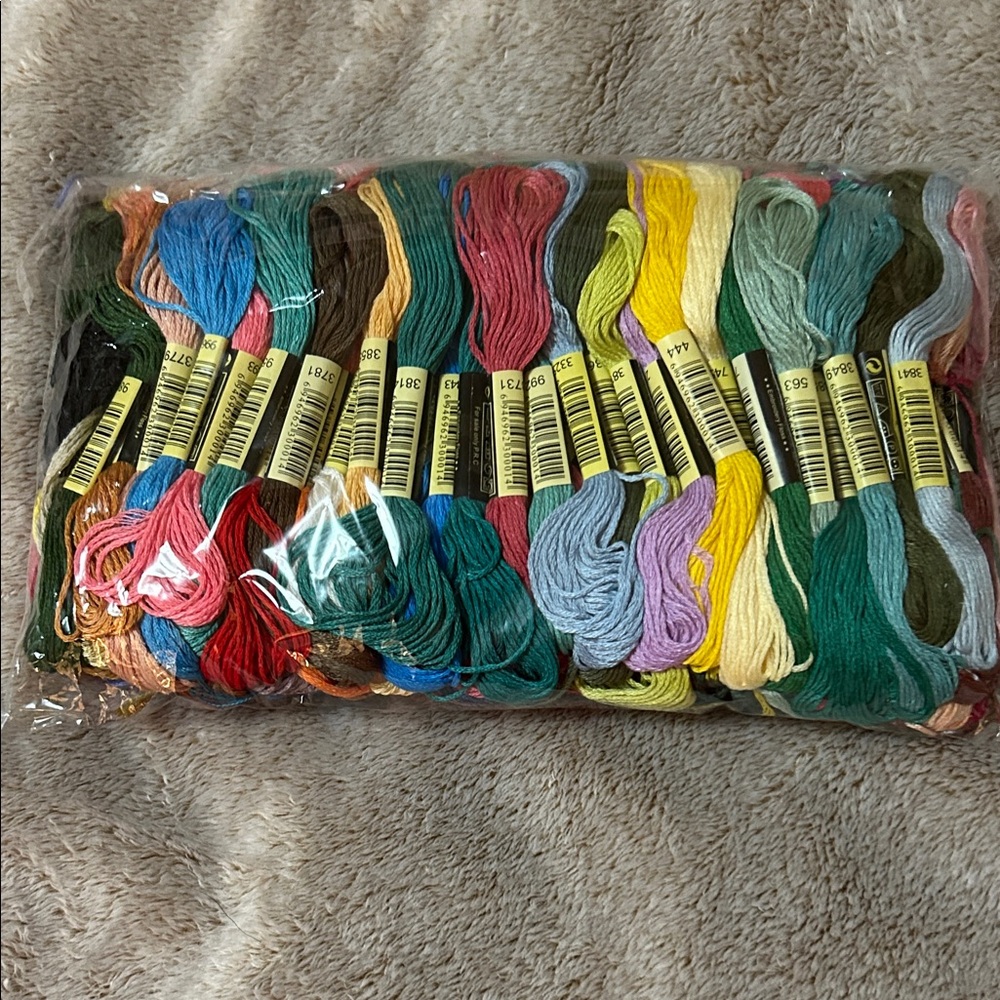 Colorful Embroidery Floss Set
